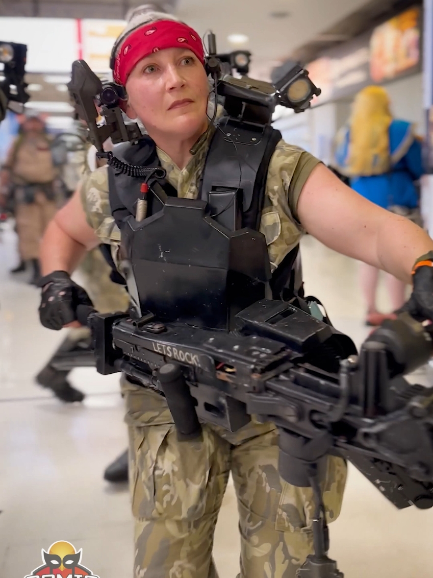 Colonial marines cosplay from the Aliens movies, recorded at MCM Comic Con Birmingham 2024 by Comic Con News Fake props !!! Cosplayers : ? video : @Murat Can Kuscu  @MCM Comic Con  #alien #aliens #xenomorph #colonialmarines #ridleyscott #jamescameron #cosplay #cosplayer #comicconnews #mcmcomiccon #mcmbirmingham