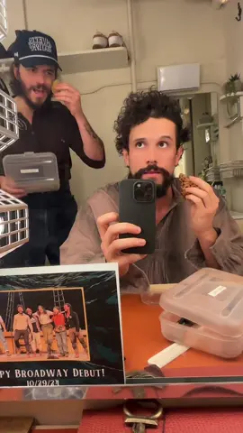 He’s everywhere @Swept Away: A New Musical  @Hunter Brown and Lucy Werner aka “um nessa guy” works here? #broadway #wicked #wickedthemusical #boq #nessa #umnessa #broadwaymusicals #nyc #foryou #fyp 