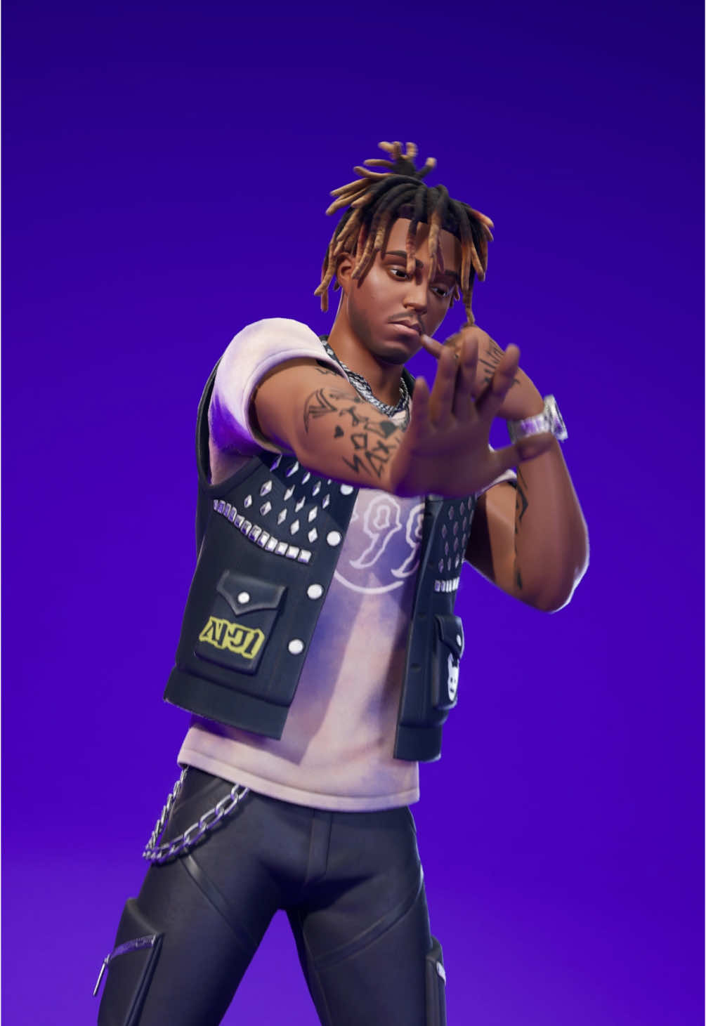 La nueva canción de Juice WRLD. Ya disponible y al ritmo del gesto Empty Out Your Pockets 🧃🌎  #gamingentiktok #fortnite #juicewrld 