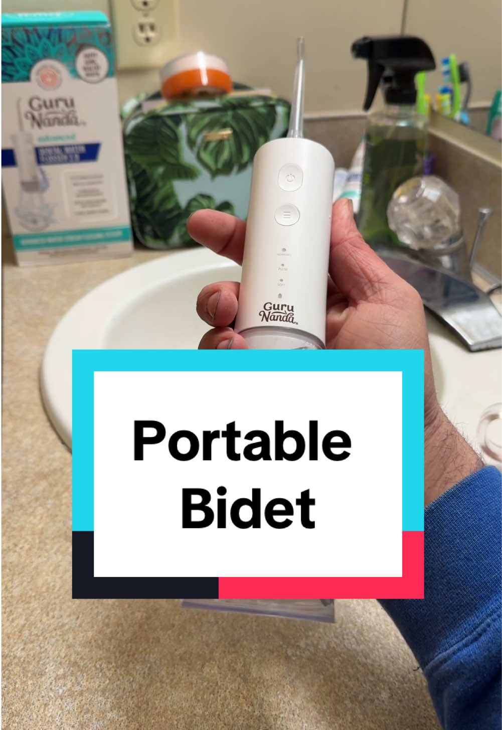 Check out this portable Bidet my GF got, been using it few weeks she really gets the best collab invites! #bidet #portablebidet #portable #waterflosser #useful #loveit #gf #gift #teeth #startfish #toilet 