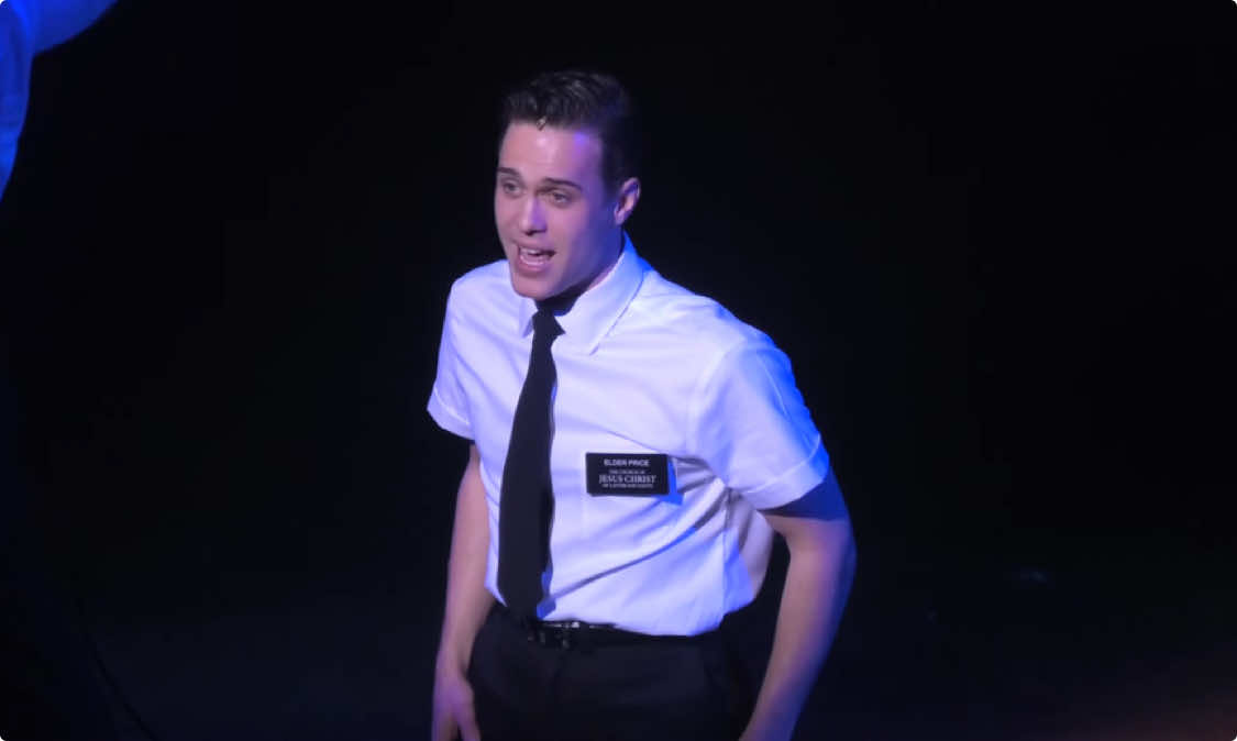 who up booking they mormon⁉️ #thebookofmormon #tbom #musicaltheatre #real #elderprice #mcpriceley 