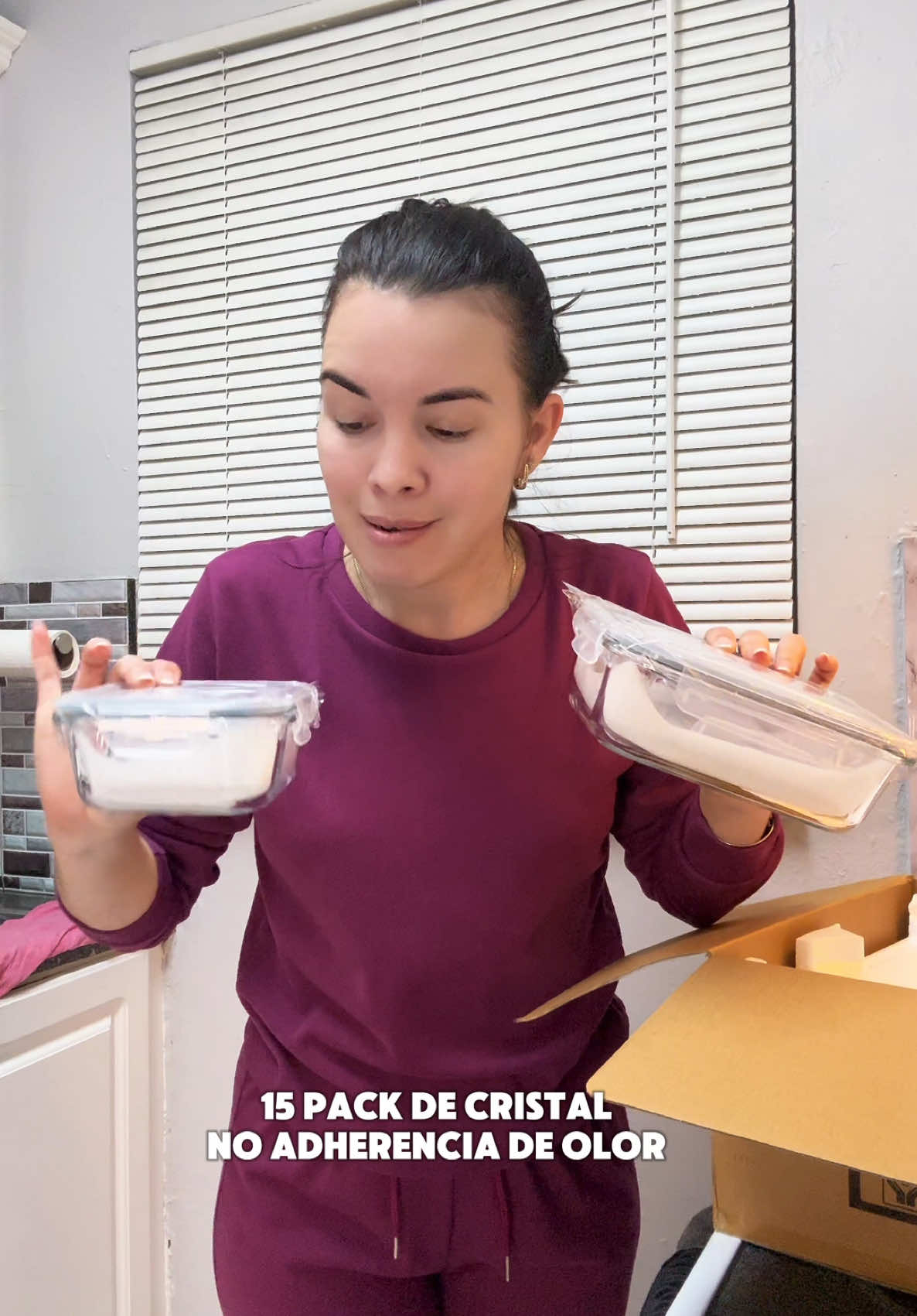 Si lees en el empaque 15 piezas son 15 containers con tapa cada uno #yanimg #organization 