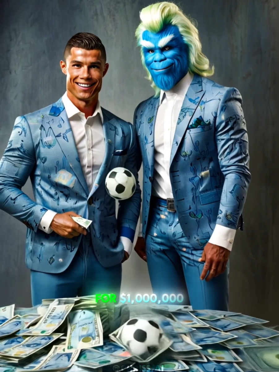 The Grinch Vs Cristiano Ronaldo: $1,000,000 Challenge #thegrinch #grinch #kneesurgery #thatfeelingwhenkneesurgeryistomorrow #cristianoronaldo #mrbeast 