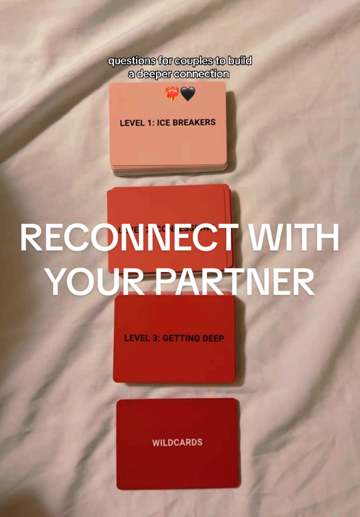 how to reconnect with your partner.. how deep will you go? 🔥  @How Deep Will You Go? #howdeepwillyougo #howdeepisyourlove #healthyrelationship #reconnectwithyourpartner #deeplove #giftideasforher #giftideasforhim #couplesgift 