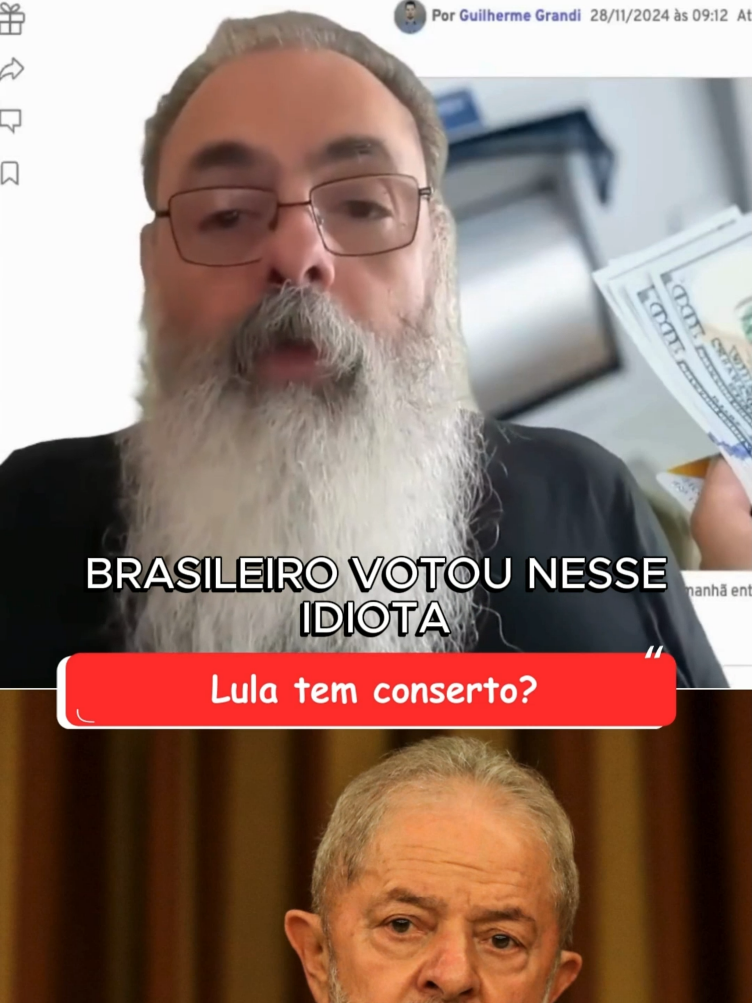 Lula tem solução? #lula #bolsonaro #foralula #pt #crise #forapt #stf #esquerdanuncamais