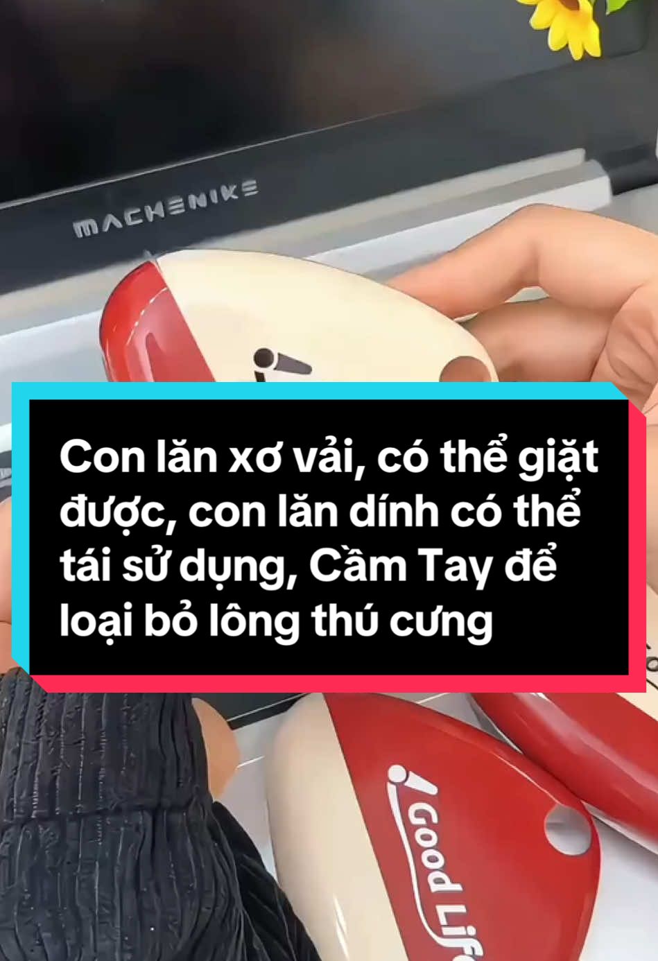 Con lăn xơ vải, có thể giặt được, con lăn dính có thể tái sử dụng, Cầm Tay để loại bỏ lông thú cưng, hữu ích tại chỗ, bán buôn có sẵn #giadungthongminh #giadungtienich #giadung #xuhuong #xuhuongtiktok 