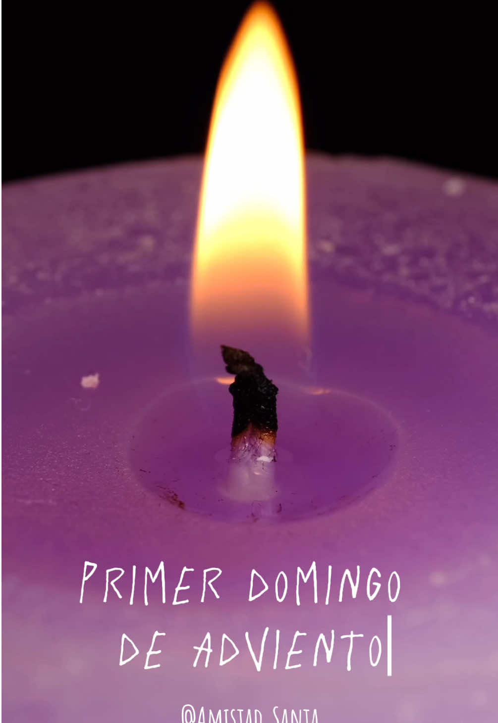 Primer domingo de adviento 💜 #adviento #venseñorjesus #venvenseñornotardes #cristovive #catholic #catolicos #jovenescatolicos #jovencatolico 