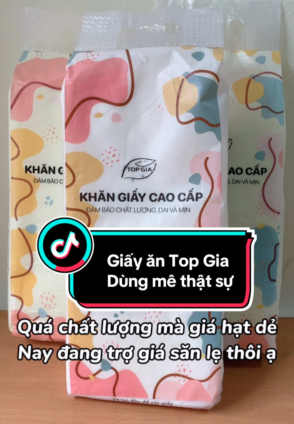 Giấy ăn Top Gia #giayan #giayrut #giayantopgia #topgia #giayrut #giayruttreotuong #giadung #giadungtienich #xuhuong 