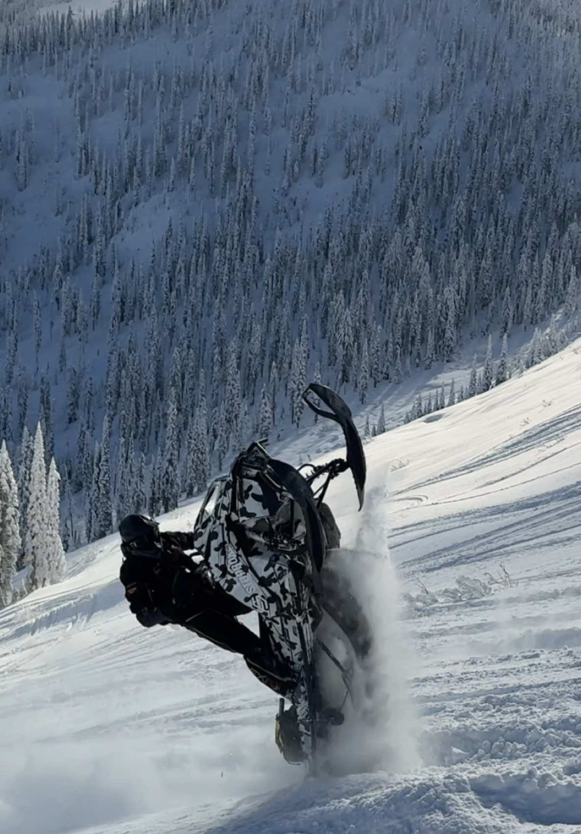 Gone wrong! #snowmobile 