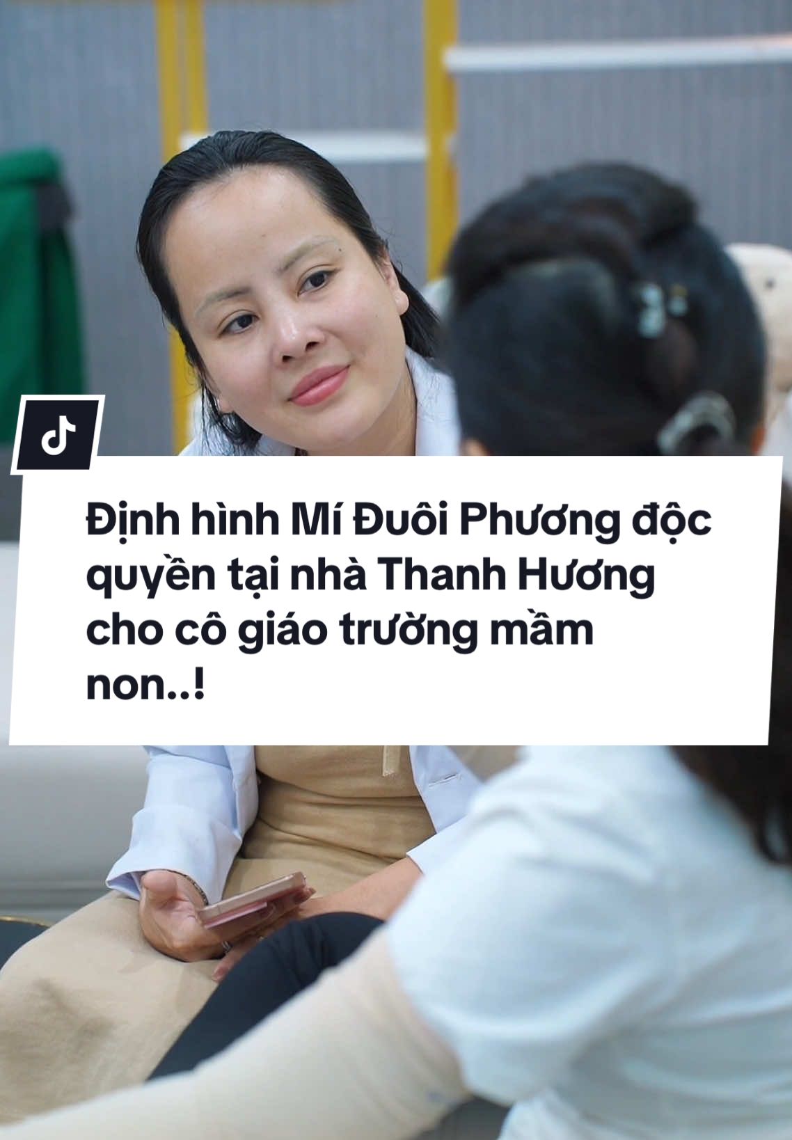 Định hình Mí Đuôi Phương độc quyền tại nhà Thanh Hương cho cô giáo trường mầm non..!  #PKCKPTTMThanhhuong #CEOHuongBui #bacthaysuami #suamiloi #bienhoa #TMVThanhHuong 