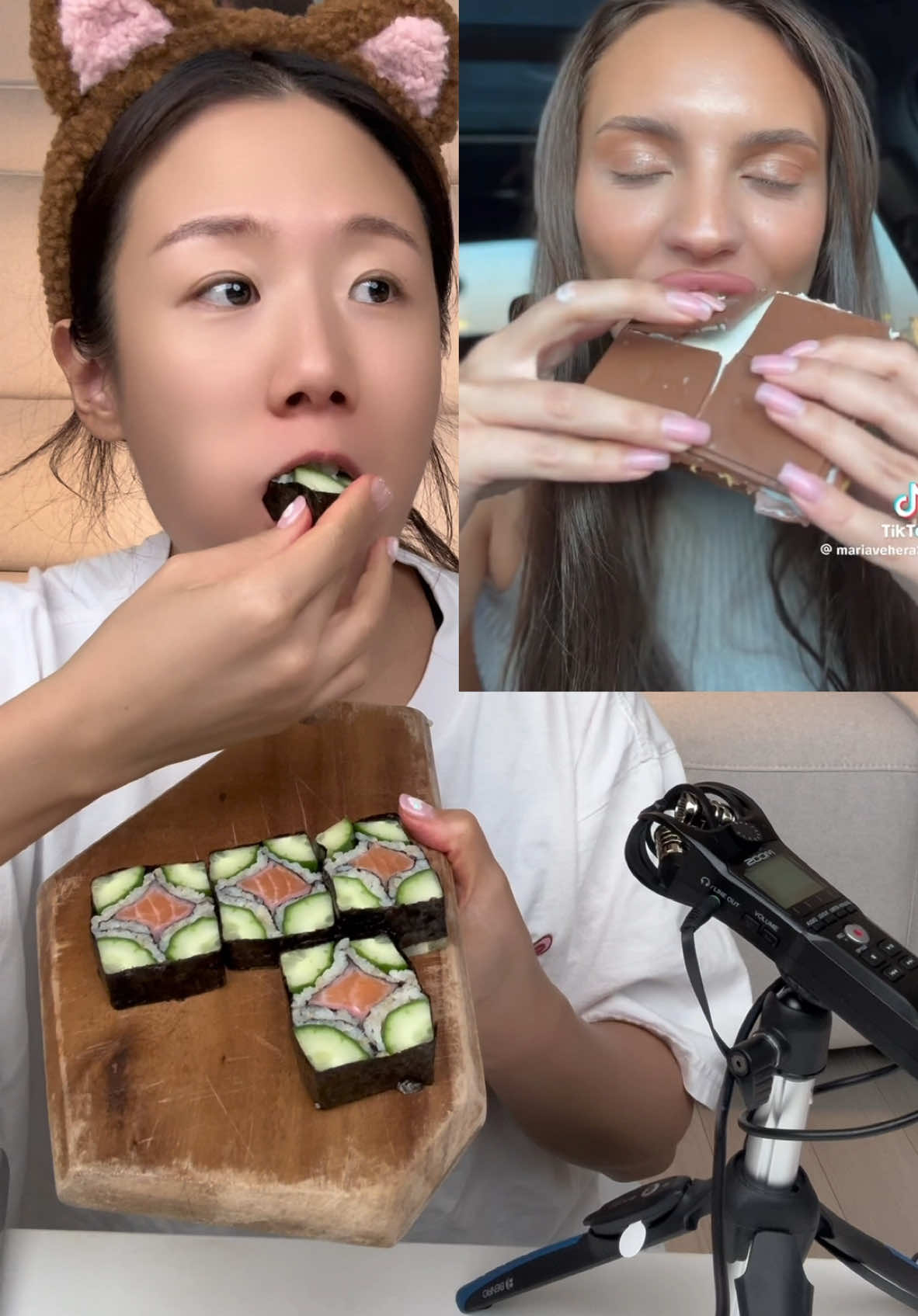 두바이 아이스크림 놔줄때 된거같은데 맛있어요… 😂 #mukbang #asmr #먹방 #두바이아이스크림 @mariavehera257 