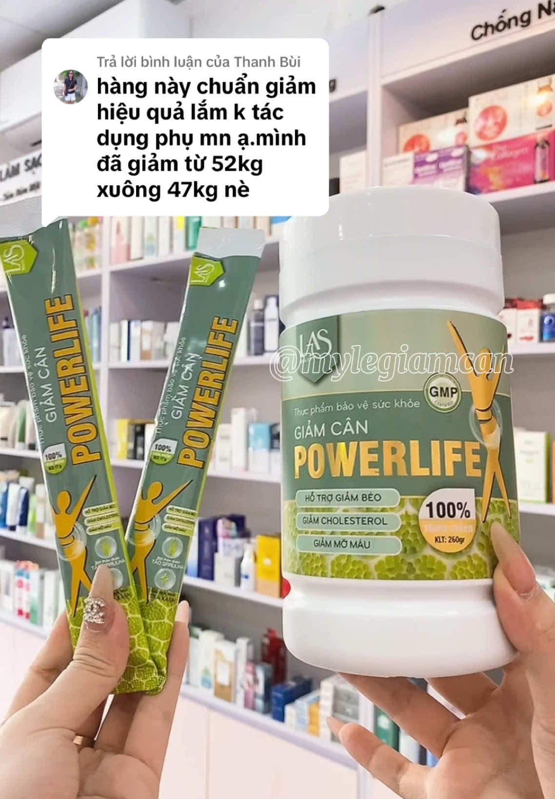 Trả lời @Thanh Bùi Chân ái cuộc đời, ngừng cả năm zẫn không lên lại🥰 #giamcan #giammo #giamcanantoan #giamcanthanhcong #sữatảogiảmcânpowerlife #sữatảogiảmcân #giammobung #suagiamcan #xuhuong