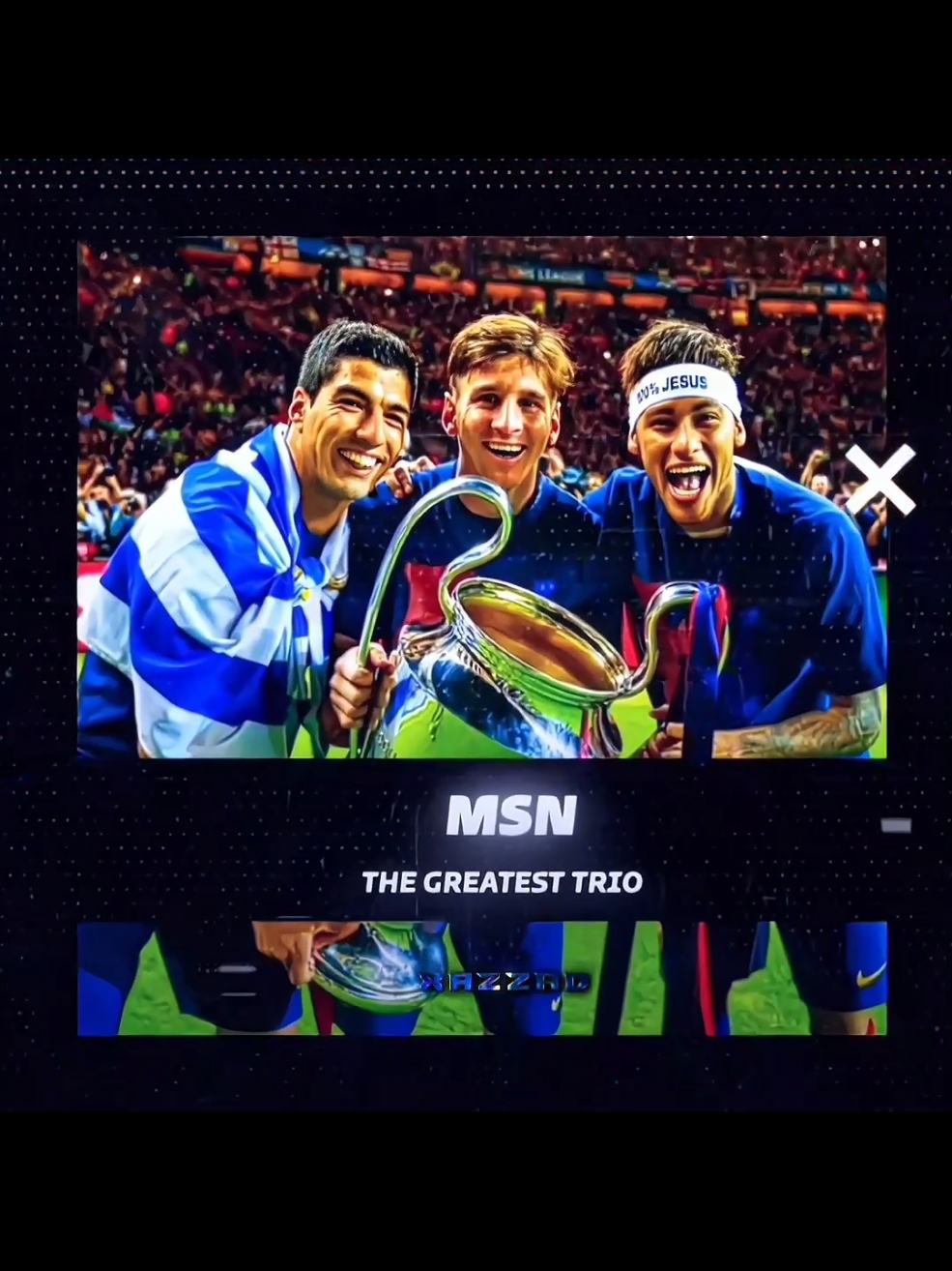 The Greatest Trio > 🛐 #messi #suarez #neymar #msn #football #footballedits #argentina #brazil #uruguay #barcelona #trending #reels #viral #viralreels #fypシ #alightmotion #edits 