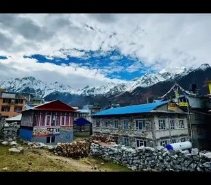 ❣️The final destination of Langtang Valley Trek⛰️ Kyanjin Gompa ; 3870 meters People here are all kind🫶🏼♥️ #yatra #kyanjinggompa #langtang #trekkinginnepal #beautiful #mountains #mustvisitplaces #trending #nepal #山 