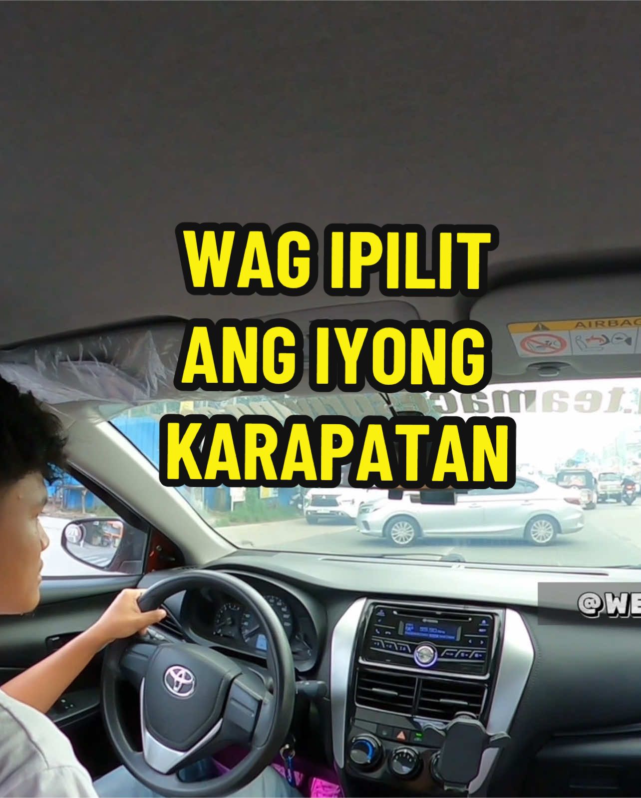 PAALALA SA LAHAT WAG IPILIT ANG IYONG KARAPATAN KUNG MAY KAKAYAHAN TUMABI MAG BIGAY #beginner #driver #driving #drivingtips #drivinglessons