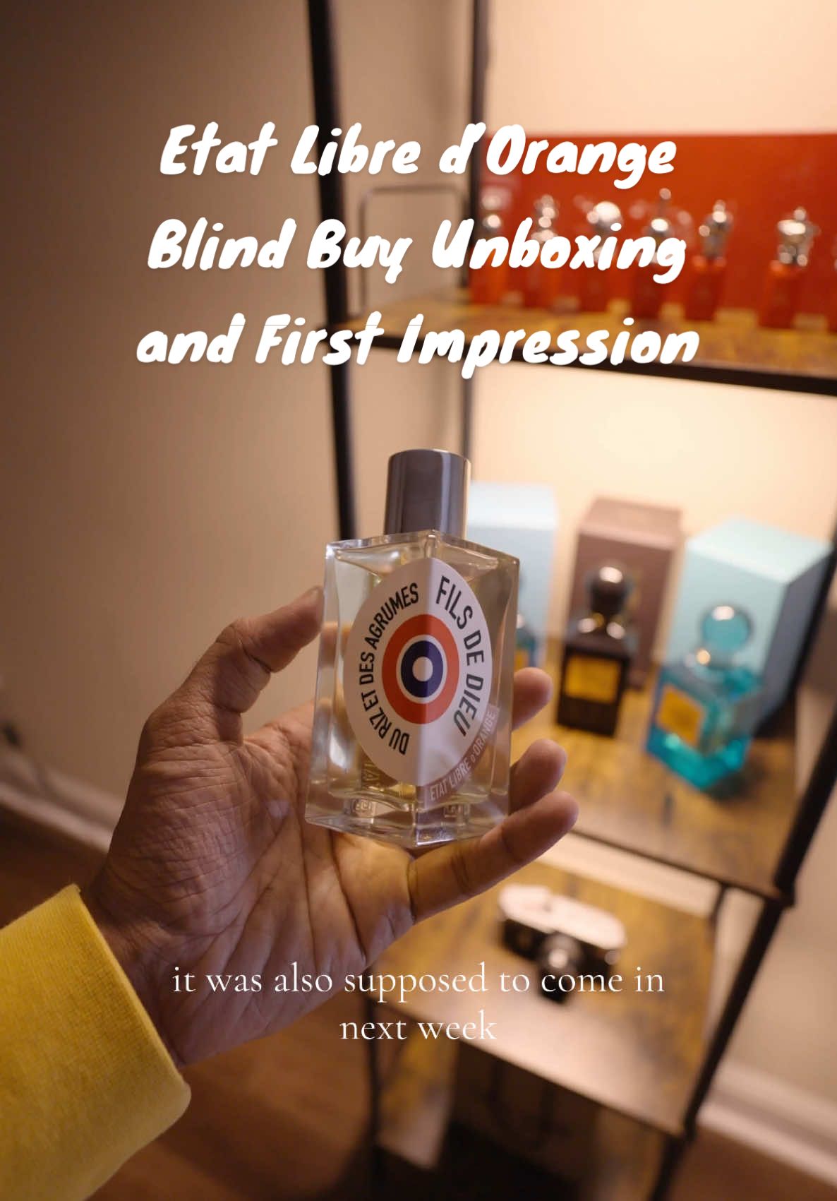 Another successful blind buy. Shouts out to @Marshall the Scent Addict for suggesting this one. A soapy clean scent with some ambery touches. This evokes a feeling of nostalgia within me. #filsdedieudurizetdesagrumes #etatlibredorange #fragrancereview #fragranceunboxing #blindbuyfragrances #gourmandfragrance #riceperfume #nickiminaj #apsfragrancecorner 