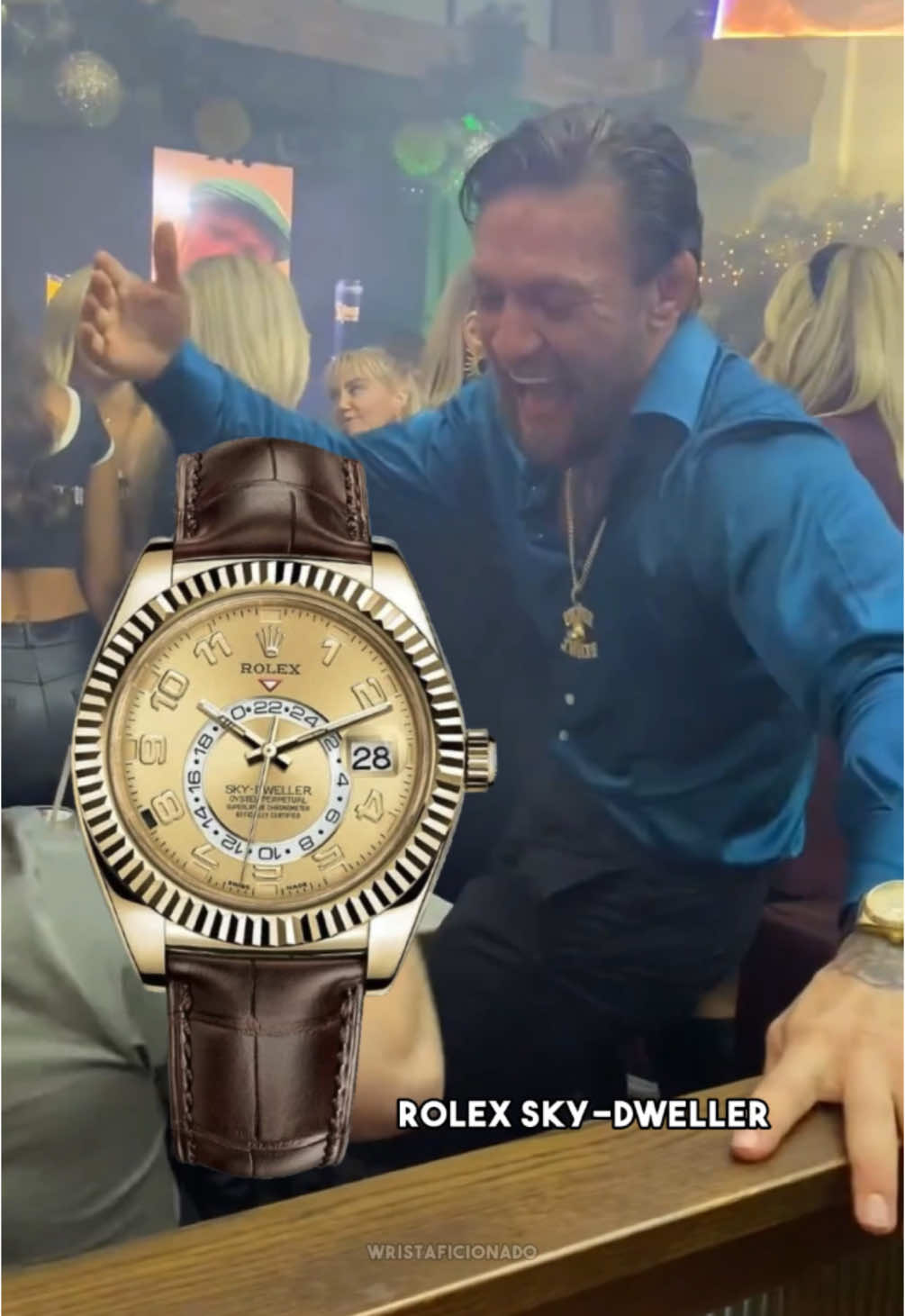 Why is Conor still partying? #luxurywatches #luxurylife #conormcgregor #rolex 