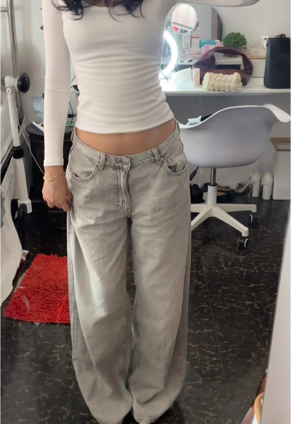 baggy pants>>> #baggypants #baggy #pants #OOTD #styleinspo #graypants #fyp #TikTokShop 