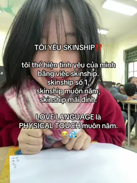 tôi yêu skinship <3 #xh #viral #skinship 