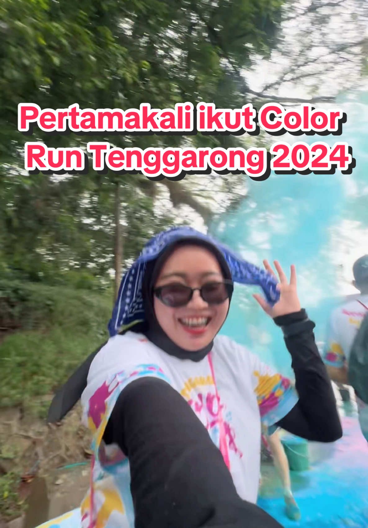 Pecah Banget Color Run Tenggarong 2024, kalian ada ikutan gak walaupun hujan2 ?! 😭🫶 #percobaanasrinda #colorrun2024 #jalanjalanasrinda 