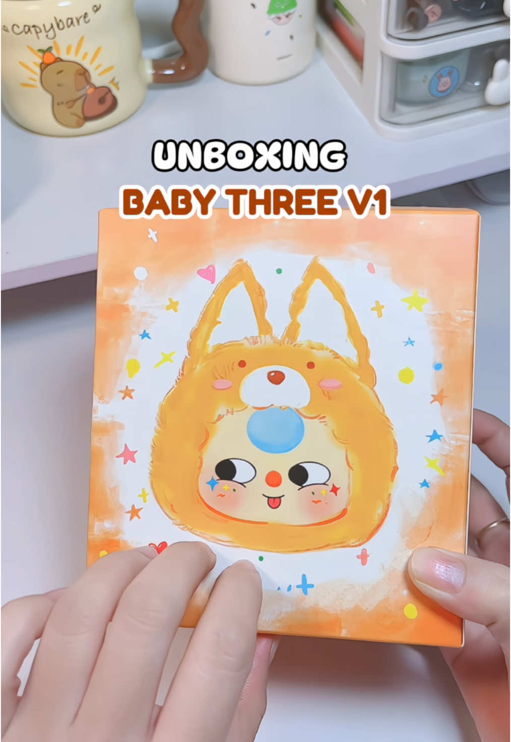 Mê baby three lắm lun í ✨ #blindbox #babythree #review #xuhuong #dindincheri 