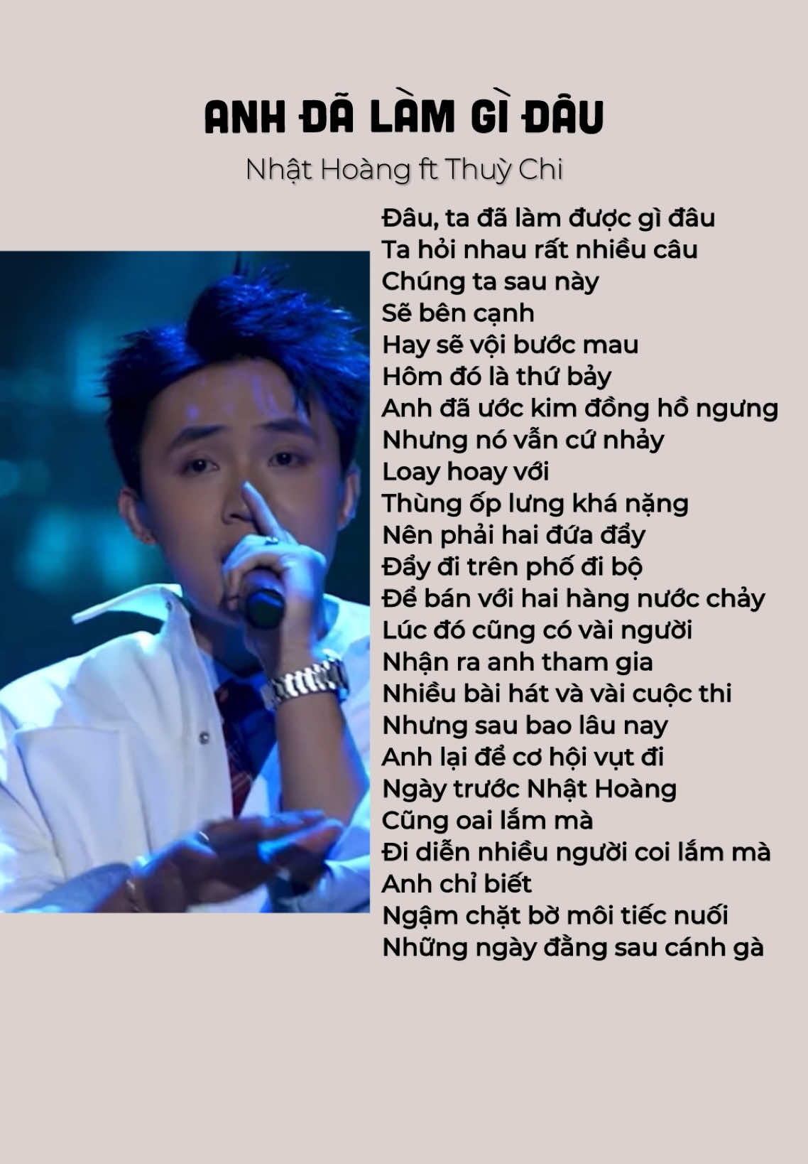 Tan chảy khi nghe Thuỳ Chi cất giọng...#1967ent #1967entertainment #rapviet #rapvietmua4 #noinhaclenem #TikTokGiaiTri #NhacHayMoiNgay #SoundsofVietnam #anhdalamgidau #nhathoang #thuychi 