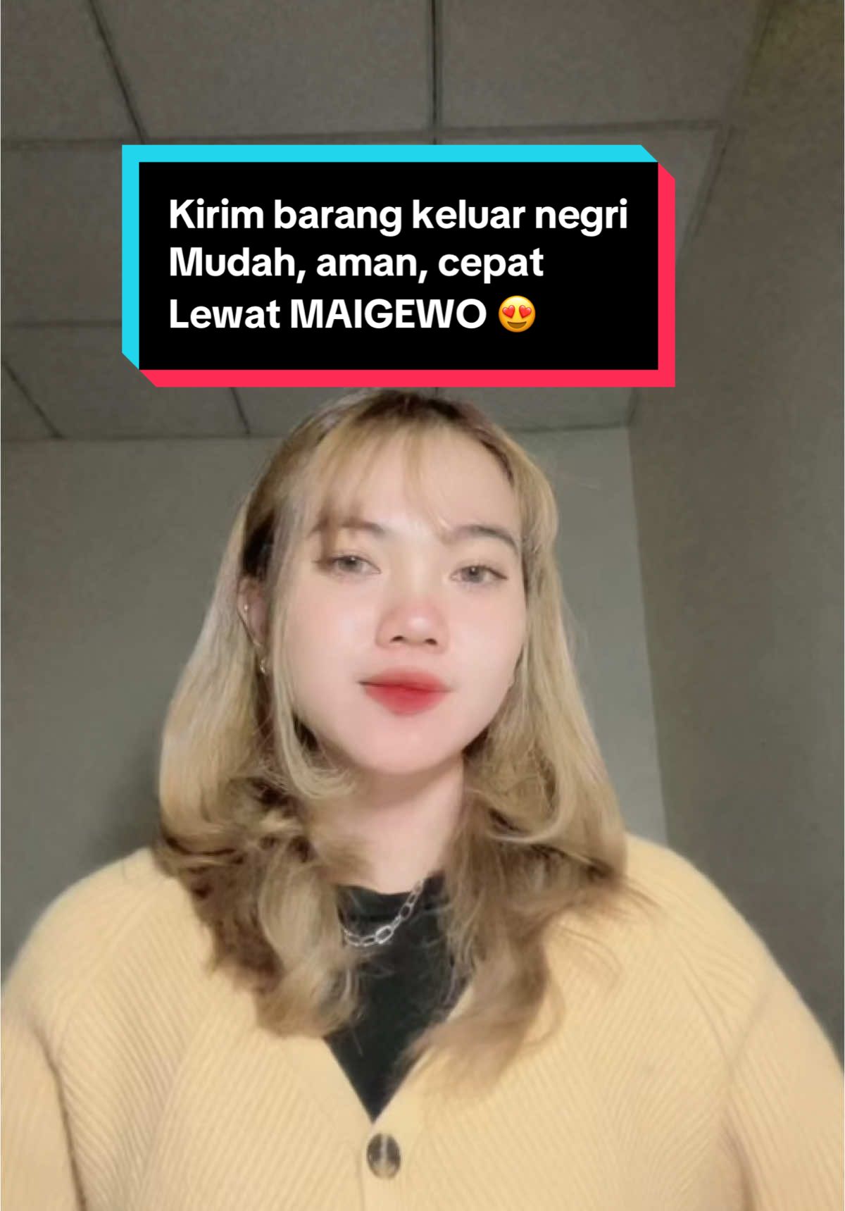 Haii buat kalian yg lebih suka belanja dari indonesia trs kirim barang ke luar negri , jangan lupa pake jasa kirim @Maigeiwo ajaa 😋 dijamin aman bangett mudah ga ribet ,  1) maigeiwo ada promo pengiriman ke taiwan start from 63.000/kg  2)maigeiwo bisa jastip dari indonesia ke taiwan( bantu beliin, kumpulin packing, dan kirim ke alamat km di taiwan) 3)cabang ada di medan, jakarta, jawa, bali dan mataram 4)info lebih lanjut hubungi +6285716983288, atau kunjungi tiktok/ig maigewo  #fyp #xyzbca #taiwan🇹🇼 #hsinchutaiwan🇹🇼 #taiwan24jam🇹🇼 #taiwanlife🇹🇼 #สปีดสโลว์ 