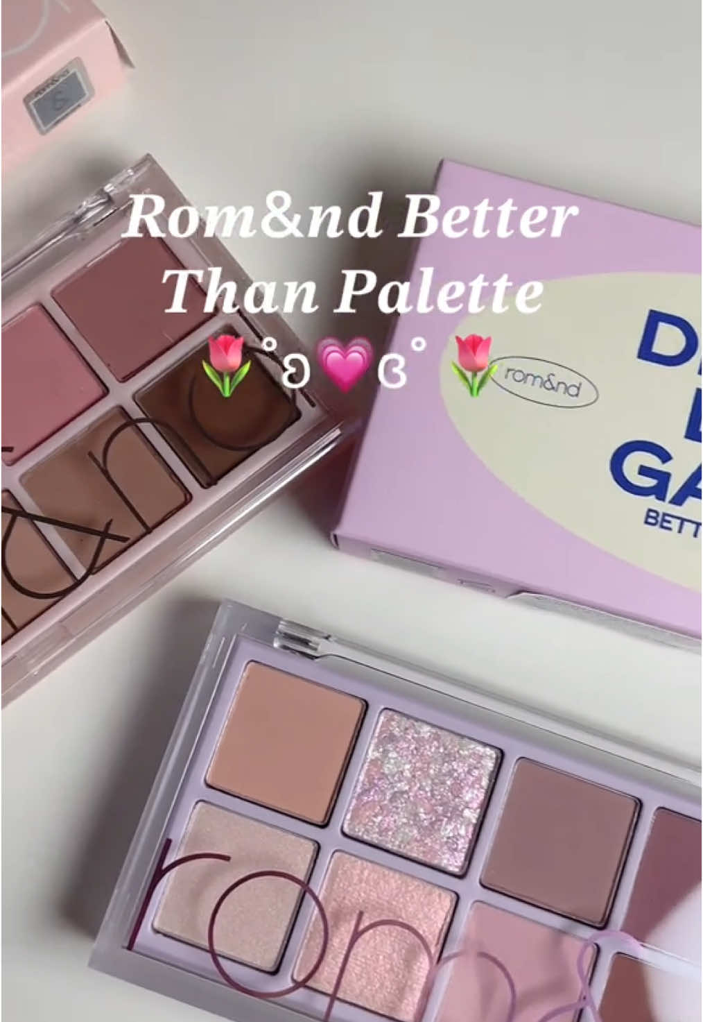 #romandbetterthanpalette  #พาเลทตา #เครื่องสําอาง #รีวิวบิวตี้ #เม็ดสีแน่น #palette @ฟอมอป้ายยา  🧺 