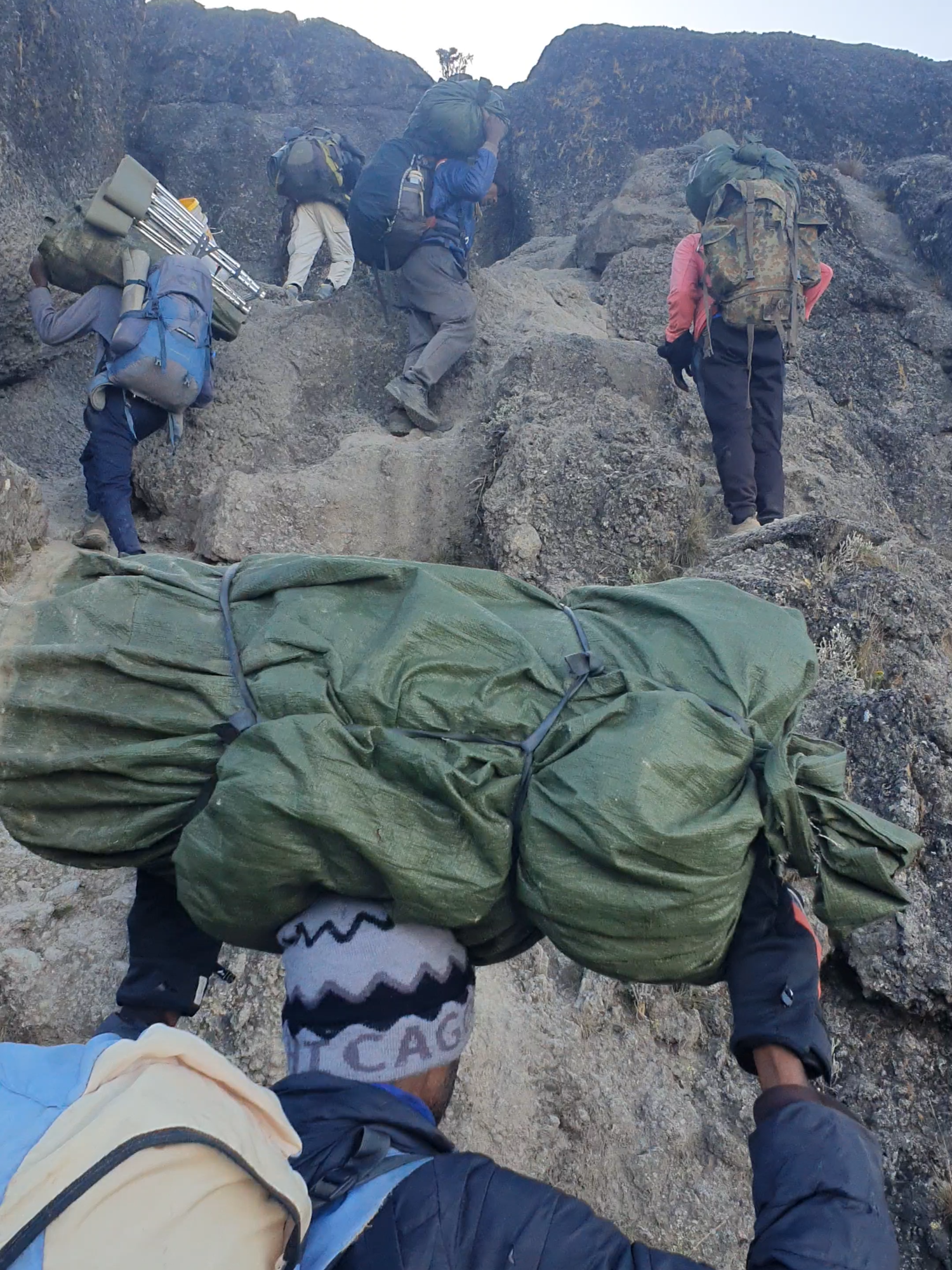 Baranco Wall The most challenging part of Mount Kilimanjaro #tikitoktanzania #tiktokkenya #kilimanjaro #mountkilimanjaro #ClimbAfrica #mountains #tanzaniatiktok