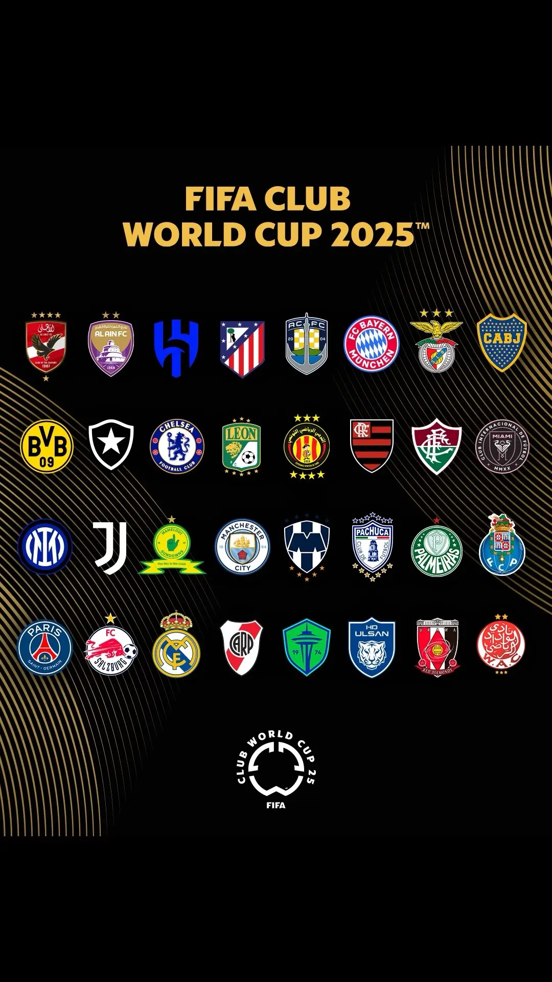 32/32. Who wins? 🏆 #FIFACWC 