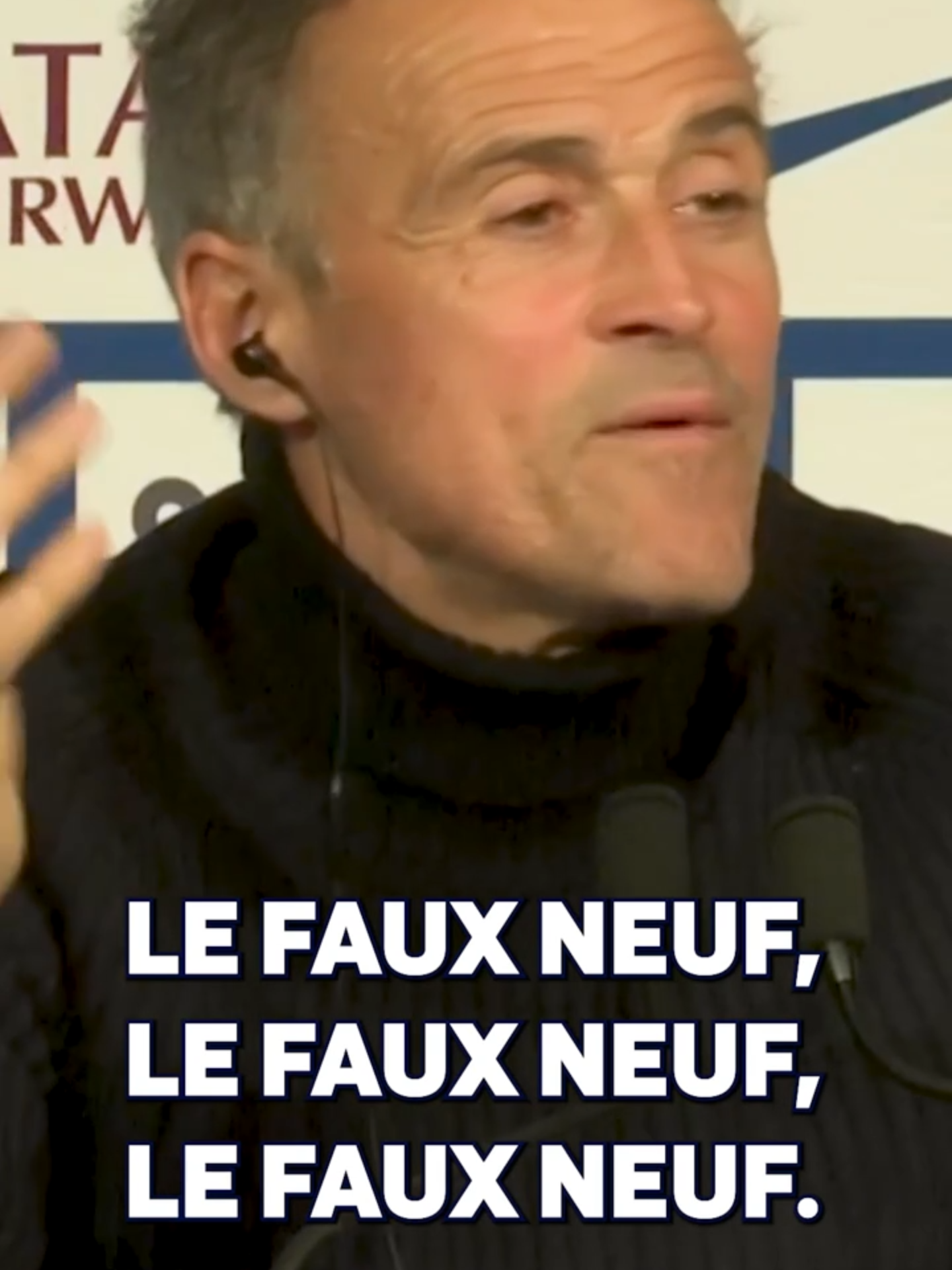 👀 #LuisEnrique tacle les journalistes après le retour de #GoncaloRamos ! #PSG #ParisSaintGermain #beINSPORTS #Interview