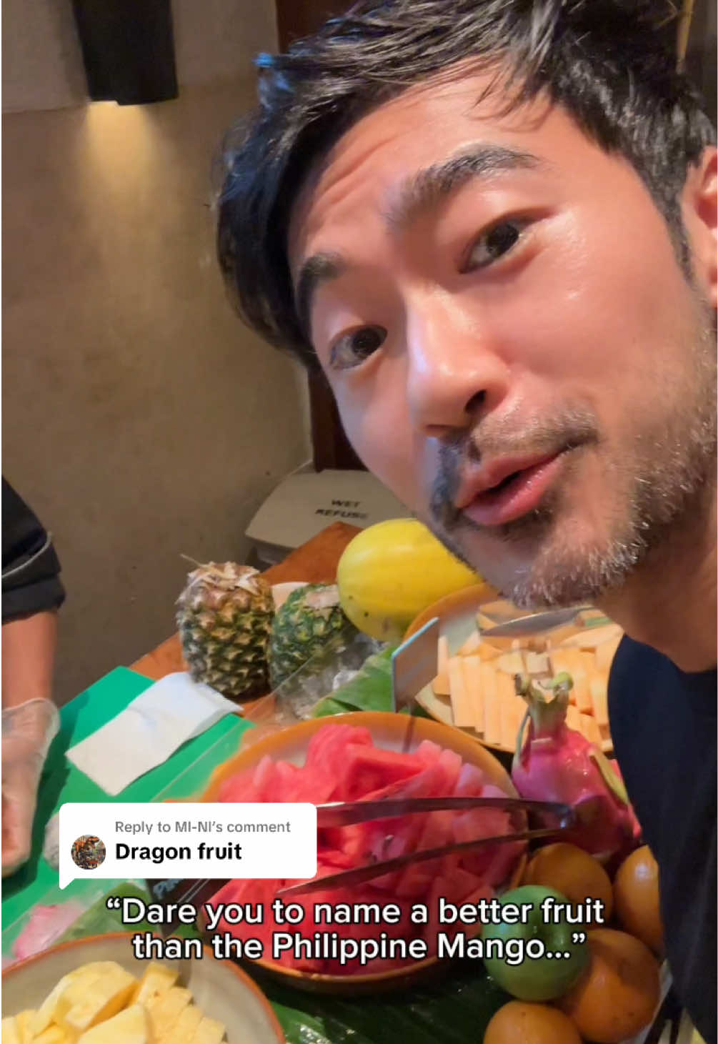 Replying to @Ml-Nl  Fruit just tastes better in the Philippines #dragonfruit #fruit #philippines 