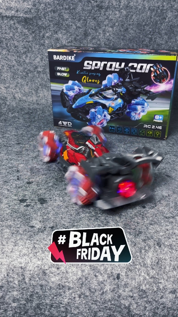 Four wheel remote control spra#spotlight #blackfridaysale #tiktokmademebuyit 
