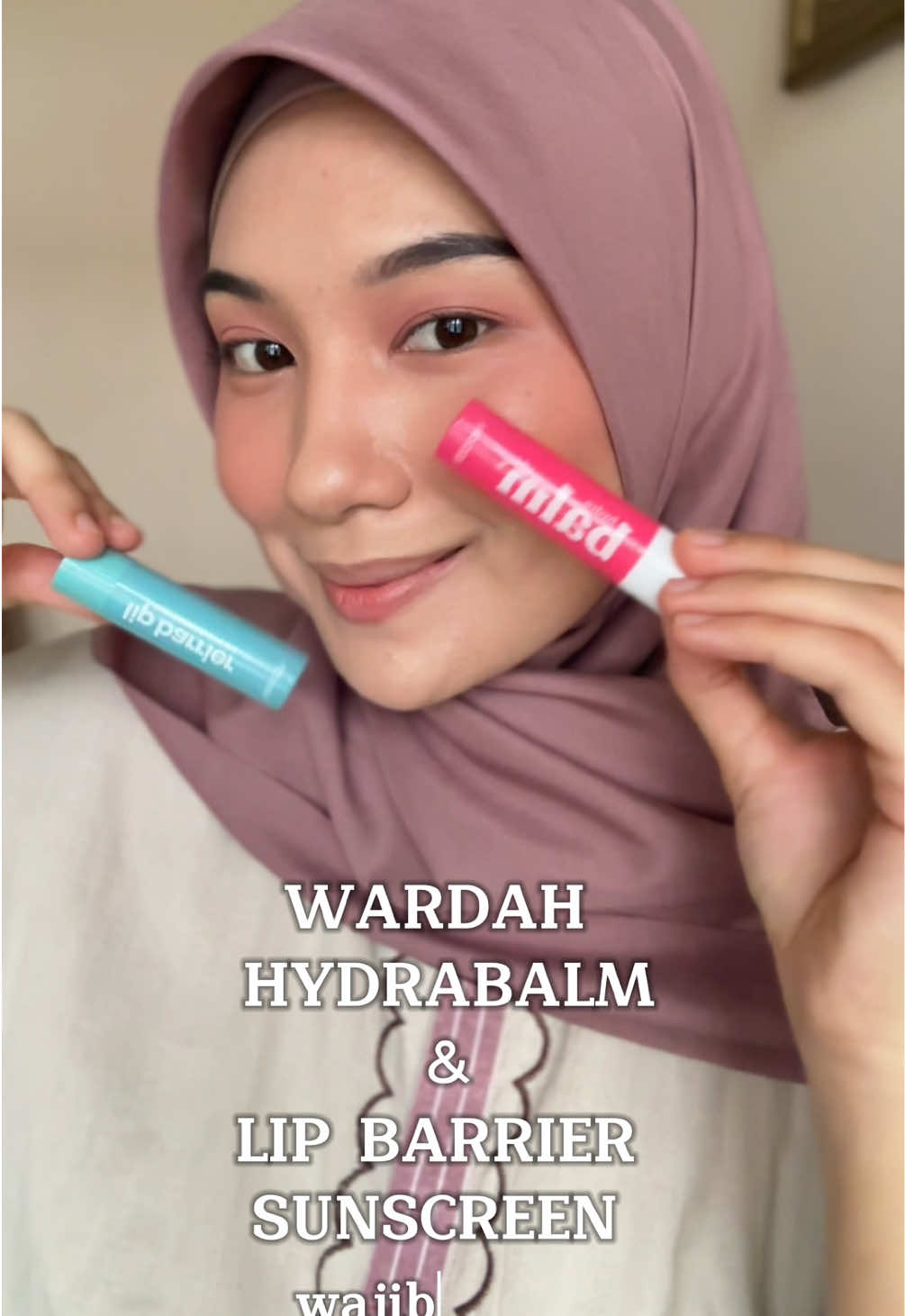 My lovely lipbalm lokal karena make me look naturally beauty & yang paling penting udah ada spv nya 🤩 produk siapa lagi kalo bukan produk terbaru dari @Wardah Beauty Official #wardah #lipbalmwardah     