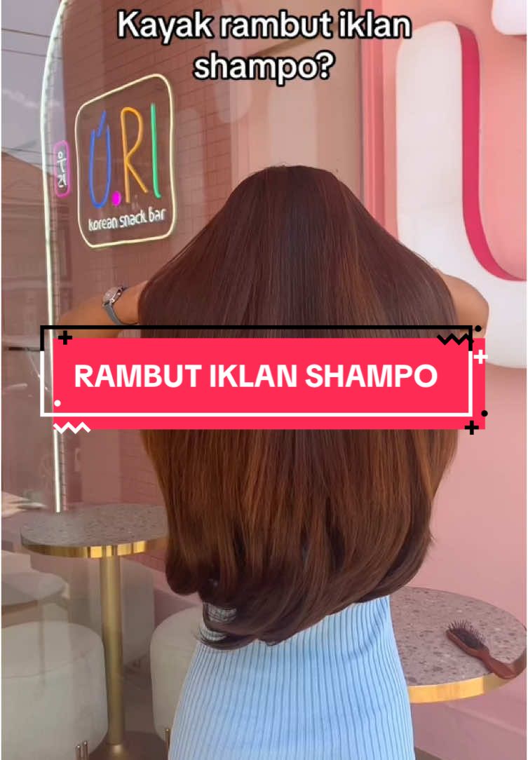 Rambut bak iklan shampo😍 #fypppppppppppppppppppppp #fypシ゚viral #viralditiktok #rambutpalsumurah #rambutsambung #hairextensions 