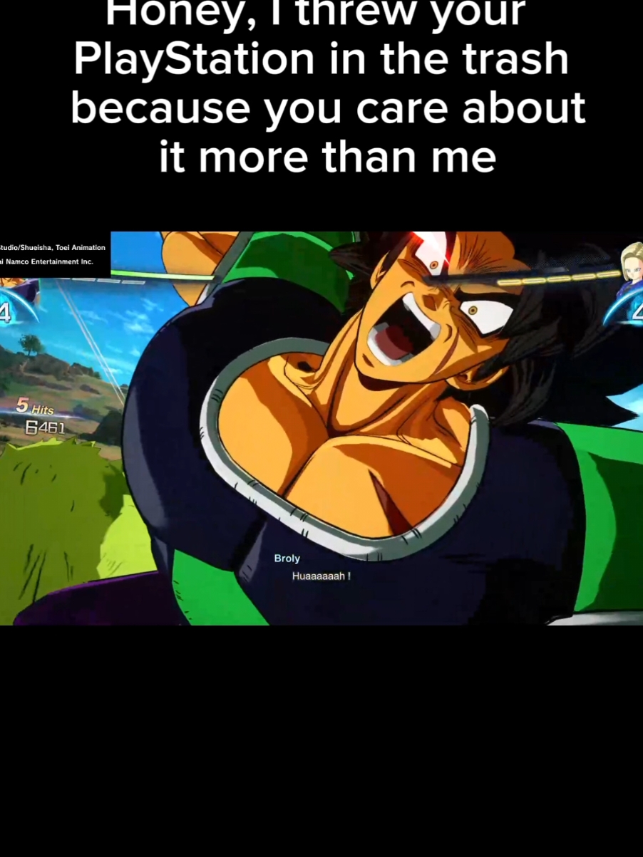 This is what happens when you touch my PlayStation #dragonballsparkingzero #dragonball #memes #broly #ssj #animeedit 