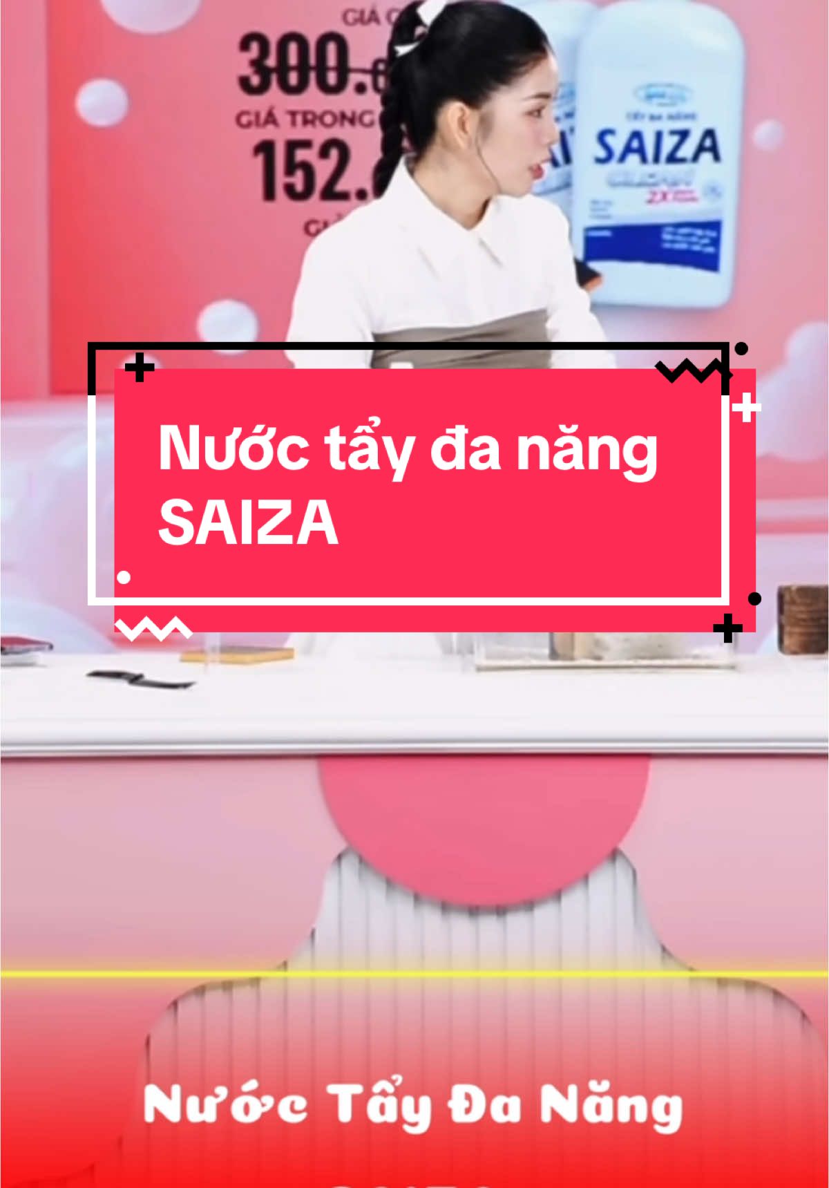 Nước tẩy đa năng SAIZA #saiza #saizanuoctaydanang #sandeal #sandealthantoc #hangdumuc #hangdumuclive #nuoctaydanang 