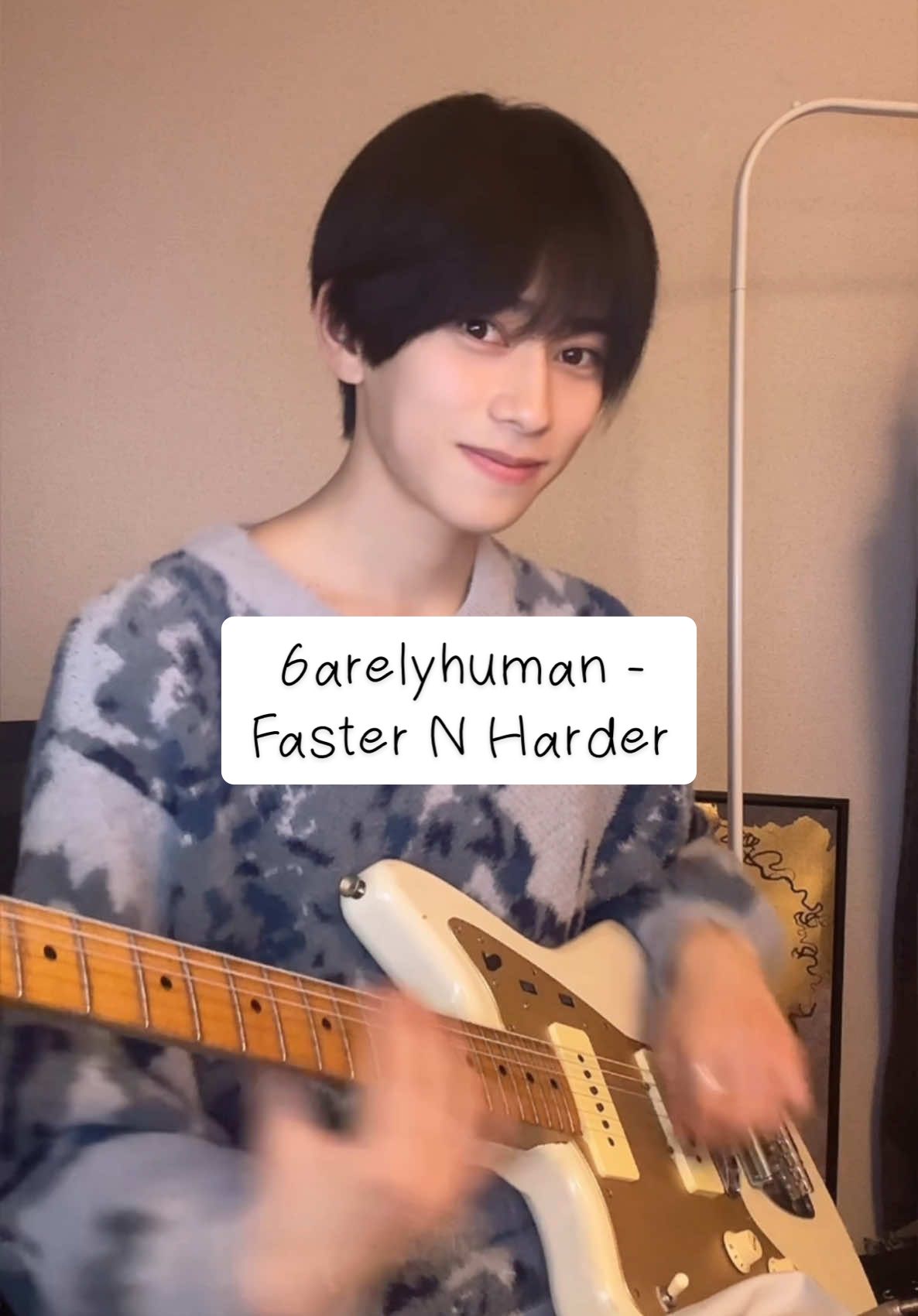 6arelyhuman - Faster N Harder ドラマ未成年、4話たくさんの反響いただいてます。 1週間待ち遠しいですよね！！ 5話はまた違った視点で物語を楽しんでもらえると思います！ 是非お楽しみに！✨️ #electricguitar #ギター #ytv未成年 