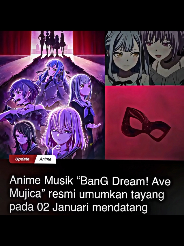 [BanG Dream! Ave Mujica] 02 Januari!!#bangdream #bangdreamavemujica #bangdreamgirlsbandparty #anime #animeedit 