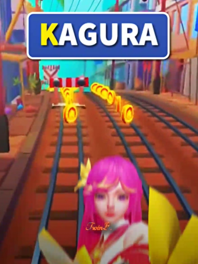 🎀Kagura Subway Surf Edit, If the First One Is Better Than This New One? #subwaysurfers #fyp #edit #mlbb #mobilelegends #viral #foryou 