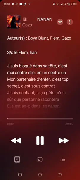 le son complet de gazon nanani nananan en lyrics  je n'ai aucun droit sur ce son #gazo #rapfrancais🇫🇷 