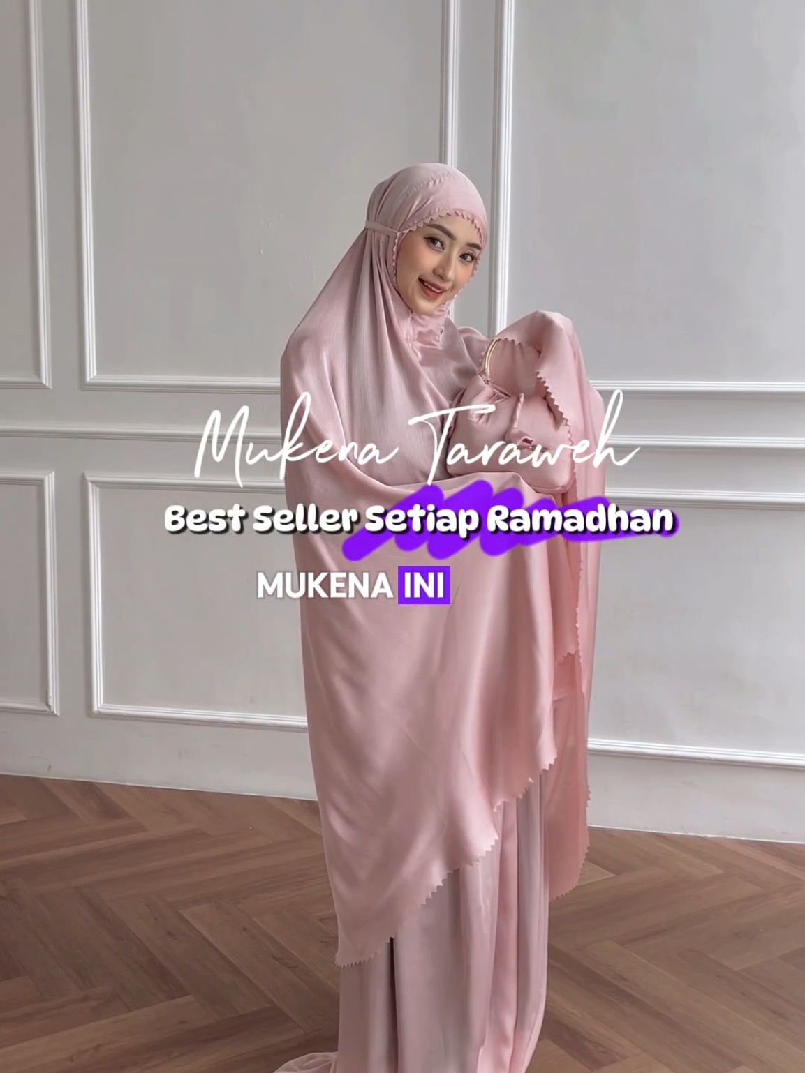 Mukena taraweh best seller setiap ramadhan. Bahan adem, flowy, tidak nerawang dan nyaman banget dipake saar taraweh atau dipake sehari hari. Apalagi ukuran jumbo dan banyak pilihan warna. #mukenataraweh #mukenatarawehbahanadem #mukenabahanadem #mukenabuathariraya 