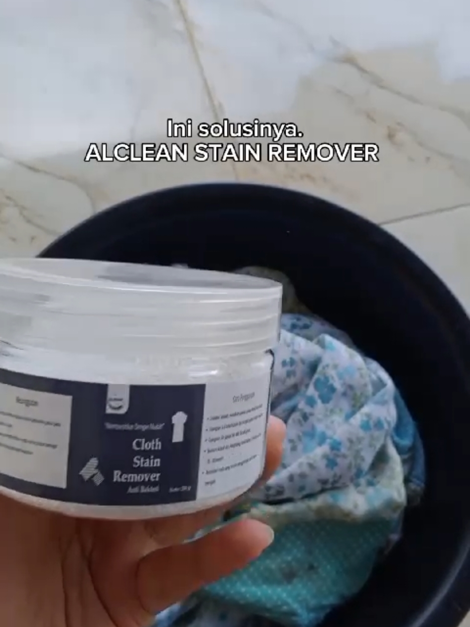 Penghilang jamur pakaian #Al clean cloth stain remover#beranda #foryou #fyppppppppppppppppppppppp #ampuhbangett 