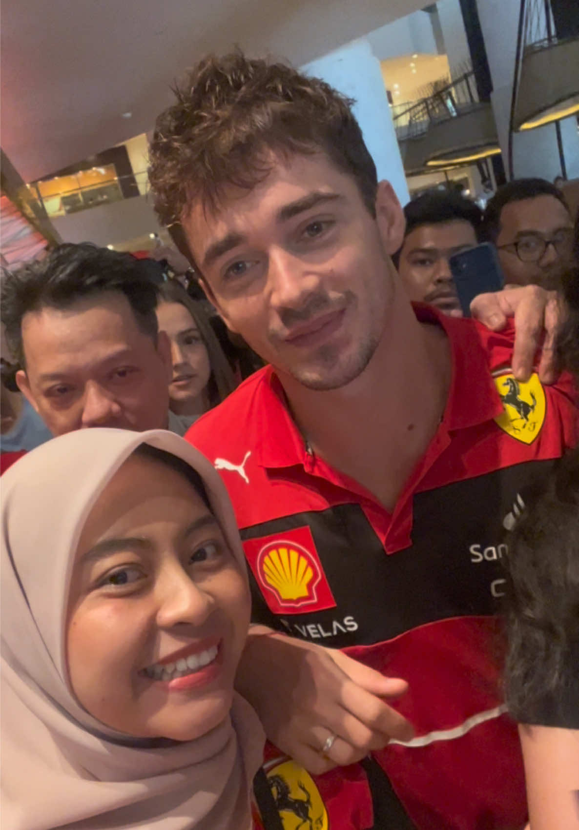 goodluck for tonight baby😘 #qatargp #f1 #charlesleclerc #cl16 