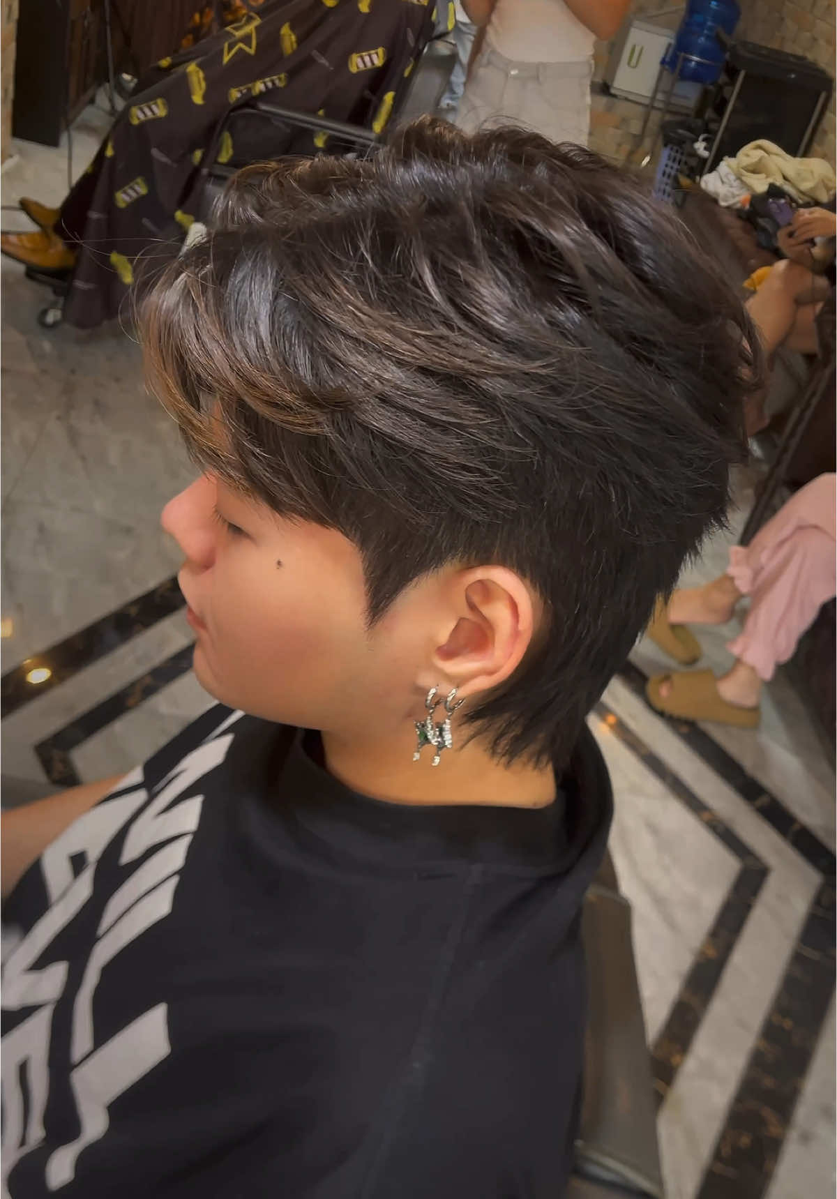 quả đầu chiến nhất lúc này '' SidePart -MuLLet ❤️‍🔥❤️‍🔥 #fyp #xuhuong #kieutocdep #mullet 