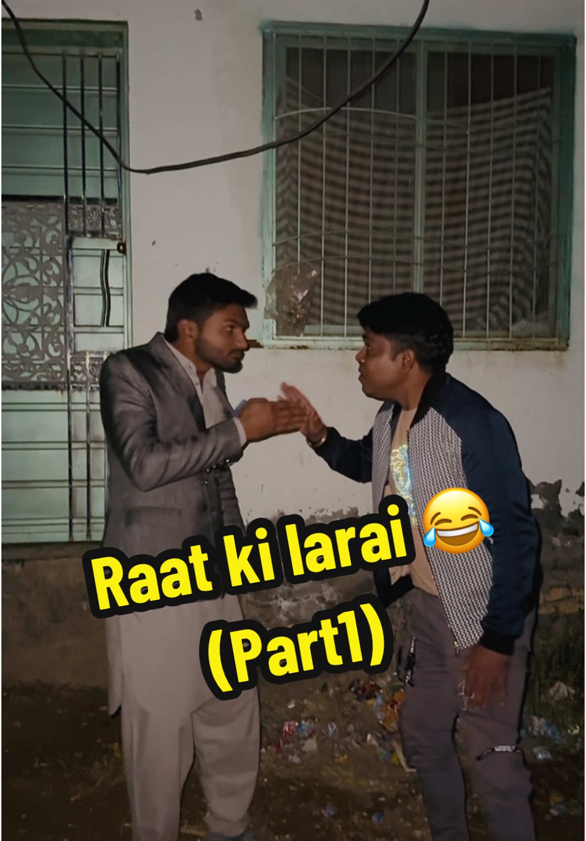 Raat ki larai 😂 (part1) #sastaactorfam 