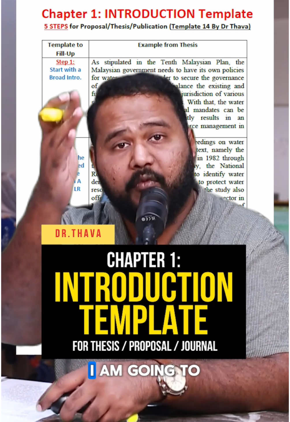 Thesis Template Ch 1 Intro  @DrThava @DrThava #phd #studytok #literaturereview #postgraduate 