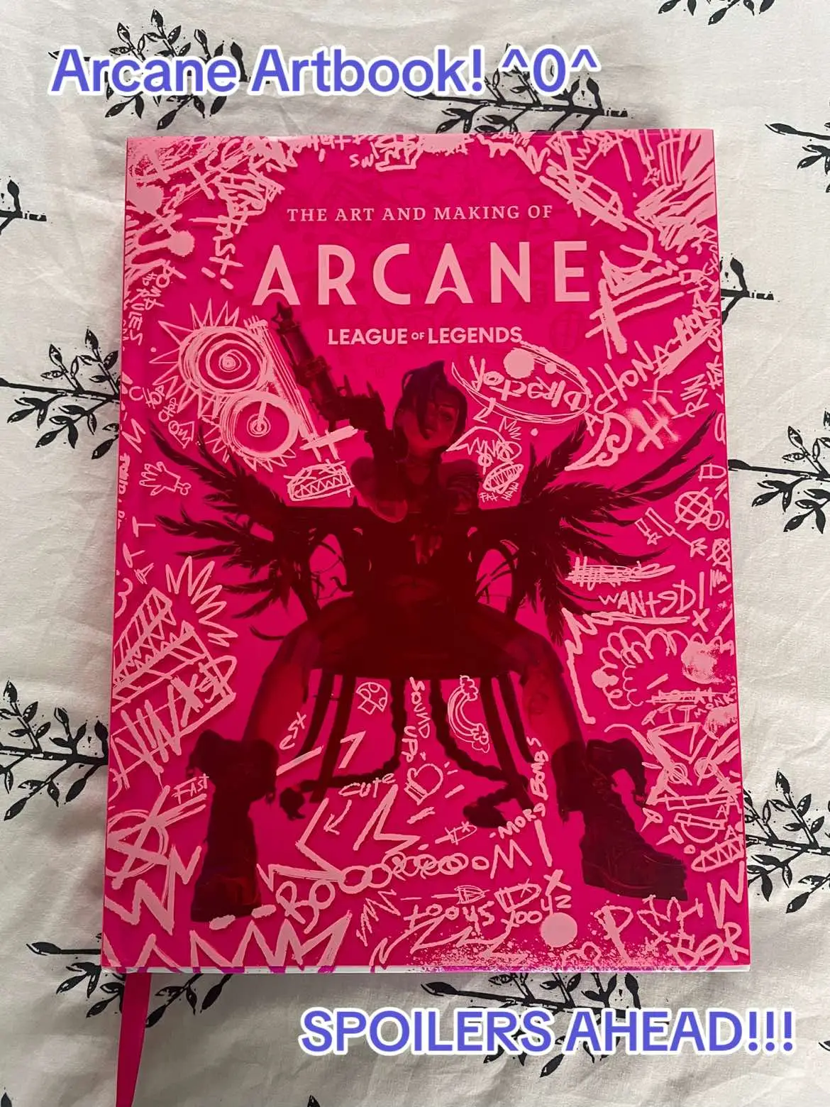 Dont want to show the full pages too much as it ruins the experience but PLEASE GET THIS BOOK it’s absolutely gorgeous and worth every penny i couldnt recommend it enough 😭 - #arcane #artbook #arcaneartbook #artofarcane #jinx #viarcane #conceptart #netflixarcane #netflix #leagueoflegends #fyp #ekko #heimerdinger 