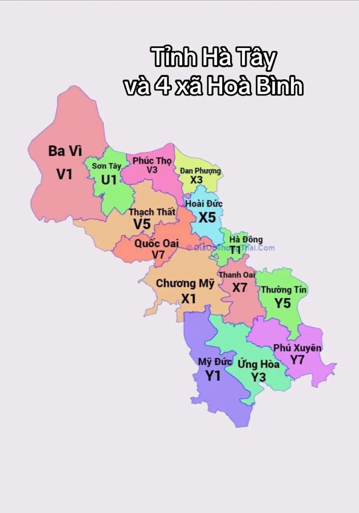 Bản Đồ Tỉnh Hà Tây Cũ và 4 xã Hoà Bình trước 2008 #xh #xuhuong #fyp #hatay #33hatay #hoabinh 