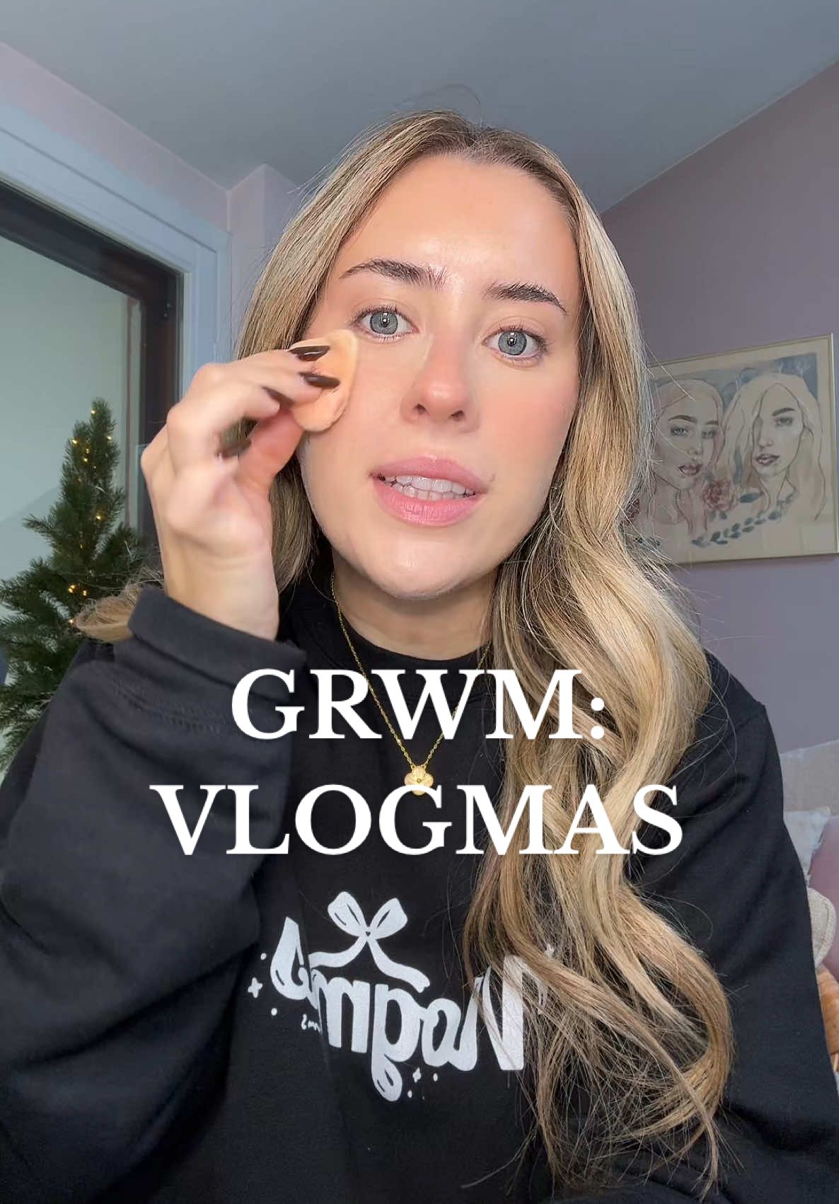 GRWM per iniziare i VLOGMAS 🎄✨ da OGGI fino a NATALE pubblicierò un vlog al giorno per passare insieme tutto il periodo festivo ♥️ il primo esce già oggi pomeriggio! spero vi piacciano #cleosquad 🍒 #Vlogmas #cleotoms #cleovlogs #natale #xmas #Vlog #christmas #countdown #fy #foryou #countdowntochristmas  #grwm #storytime #prepariamoci #getready 